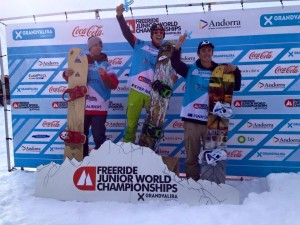 Finn Duffy Third at Freeride Junior World Champs