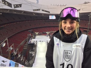 Zoi Sadowski-Synnott 4th at Air + Style Big Air World Cup in Beijing