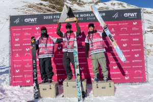 Third Place Finish for Ben Richards at First Stop of 2025 Freeride World Tour